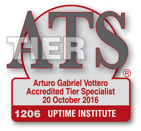 Arturo Vottero - Accredited Tier Specialist Uptime Institute Argentina - PowerPlus